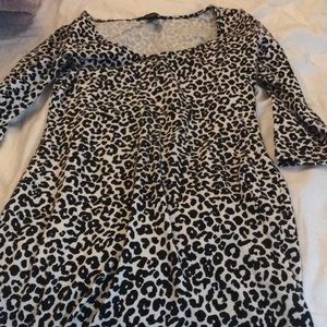Forever 21 leopard dress